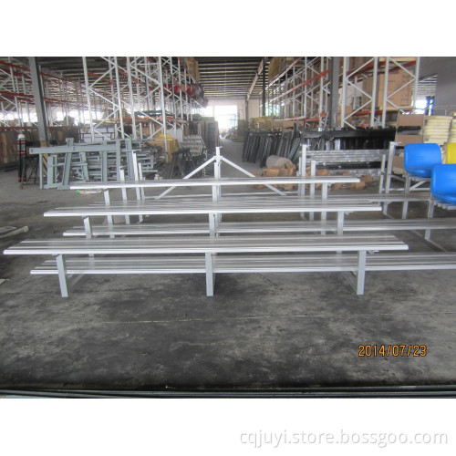 JY-717 Factory Price Outdoor furniture Dismounting folding aluminum portable Bleacher stage moveable bleacher